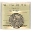 Image 1 : 1950 Fifty Cents - No Design