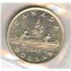 Image 2 : 1945 Silver Dollar