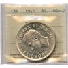 Image 1 : 1947 Silver Dollar - Blunt 7