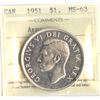 Image 1 : 1951 Silver Dollar - Arnprior
