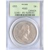 Image 1 : 1955 Silver Dollar