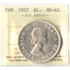 Image 1 : 1957 Silver Dollar