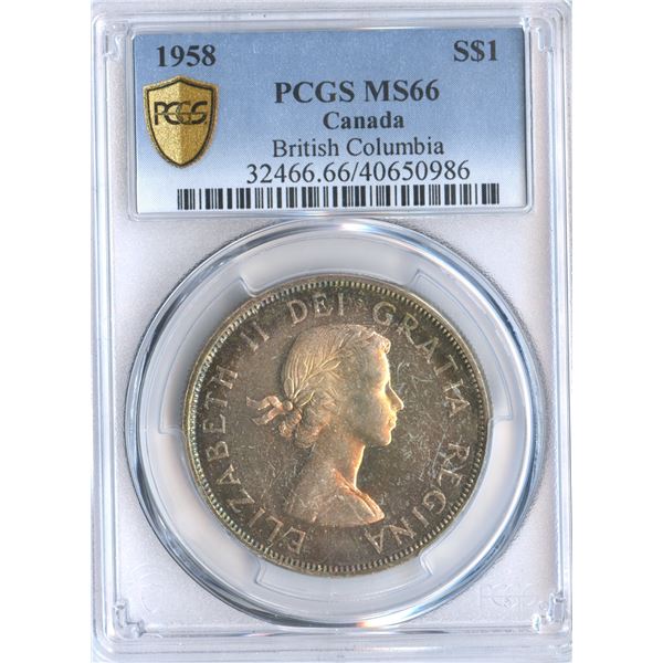 1958 Silver Dollar