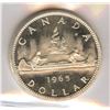 Image 2 : 1965 Silver Dollar - Large Beads Blunt 5