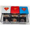 Image 1 : 2013 Superman Fine Silver Coins - Lot of 3