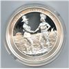 Image 2 : 1876 Indian Treaty Medal Restrike - 10 oz. Silver