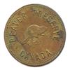 Image 1 : HUDSON’S BAY COMPANY Beaver Preserved Brass