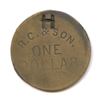 Image 1 : British Columbia - Skeena - Private Fur Trade Token