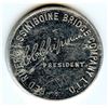Image 1 : Lot of four Manitoba trade tokens.