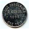 Image 2 : Lot of four Manitoba trade tokens.