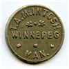 Image 1 : Lot of three Manitoba trade tokens.