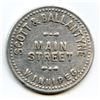 Image 5 : Lot of three Manitoba trade tokens.