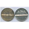 Image 1 : Lr. 644 — The Victoria Bridge Hoffnung Medal - $7,000,000 Variety. 1860. White Metal.