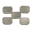 Image 2 : Lr. 905, Lr. 907, Lr. 908, Lr. 911 — Communion Tokens. Undated. White Metal/Lead.