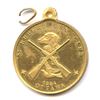 Image 1 : Lr. 1526b — St. Hubert Gun Club - Ottawa. 1884. Gilt Copper.