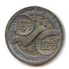 Image 2 : Lr. 1818 — Toronto Semicentennial. 1884. White Metal.
