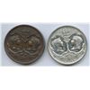 Image 1 : Lr. 1870 — Queen Victoria Jubilee. 1887. Copper and White Metal.