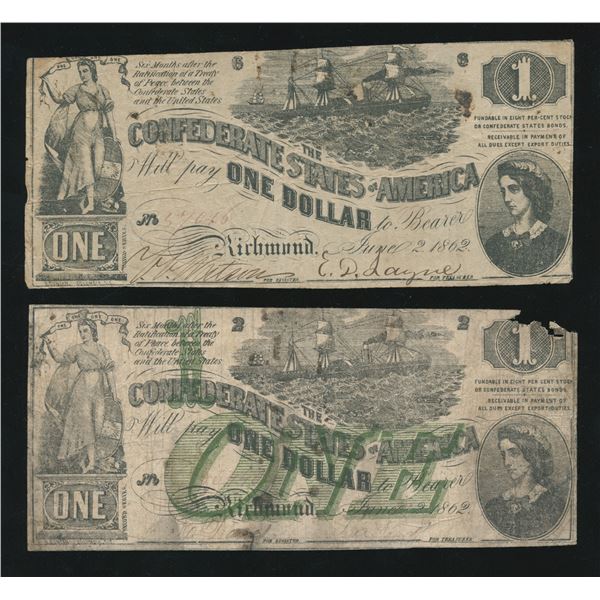 Confederate States of America Pair