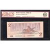 Image 1 : Bank of Canada $2, 1986 - Million Numbered Note