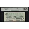 Image 2 : Bank of Canada $20, 1991 - Low Serial #20
