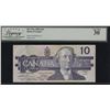 Image 1 : Bank of Canada $10, 1989 - Low Serial #135