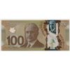 Image 3 : Bank of Canada $100, 2011 - Low Serial #484