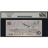 Image 2 : Bank of Canada $10, 1989 - Low Serial #759