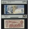 Image 2 : Bank of Canada $2 & $5 - Set Low Serial #814