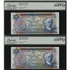 Image 2 : Bank of Canada $5, 1972 - Set Low Serial #939-943