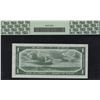Image 2 : Bank of Canada $1, 1954 - Devil's Face