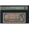 Image 1 : Bank of Canada $2, 1954 - Devil's Face - Superb Gem