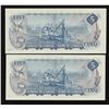 Image 2 : Bank of Canada $5, 1972 - Lot of 2 Replacements