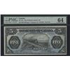 Image 1 : Dominion of Canada $5, 1912