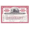 Image 2 : Canadian Pacific Railway 5sh Stock Certificate