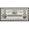 Image 1 : Bank of British North America $4, 1871 - Saint John Proof