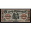 Image 1 : Clifton Bank of Canada $2, 1861