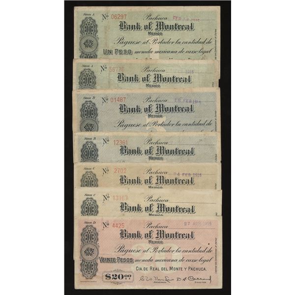 Bank of Montreal - Rare Mexico Group of 7