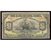 Image 1 : Bank of Nova Scotia £1, 1930 - Jamaica