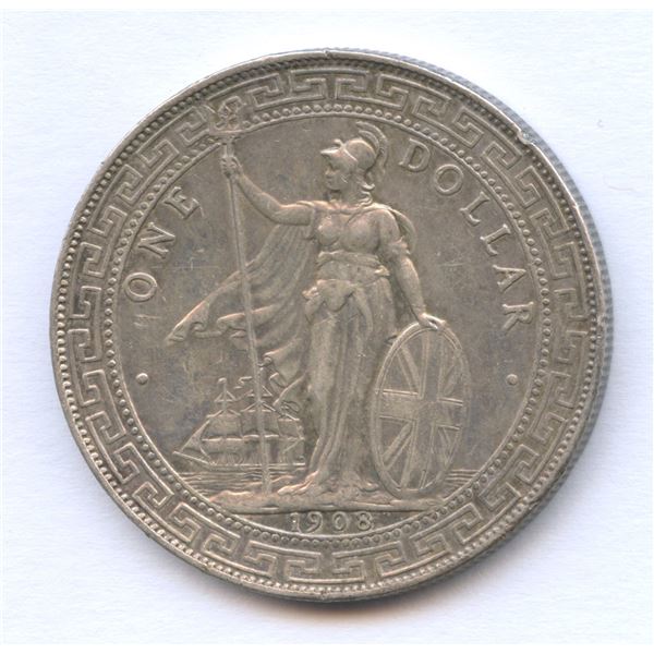 1908 United Kingdom British Trade Dollar