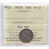 Image 1 : 1882H Newfoundland Ten Cents