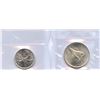 Image 2 : 1965 Twenty-Five Cents & 1967 Fifty Cents - Both ICCS