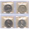 Image 1 : Lot of 4 ICCS Graded Silver Dollars