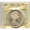 Image 1 : 1965 Silver Dollar - Large Beads Pointed 5