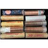 Image 1 : Canada 1958-2012, 1 Cent UNC/BU Rolls - Lot of 10