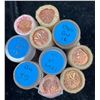 Image 2 : Canada 1958-2012, 1 Cent UNC/BU Rolls - Lot of 10