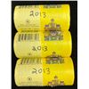 Image 1 : Canada original 50 cent roll lot