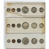Image 2 : Canada 1961, 1963, 1964 Year Coin Sets