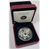 Image 1 : 2009 $20 Canada Blue Crystal Snowflake Fine Silver Coin