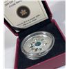 Image 3 : 2009 $20 Canada Blue Crystal Snowflake Fine Silver Coin