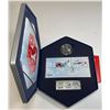 Image 1 : 2006 $5 Canada Snowbirds Pure Silver Coin & Stamp Set